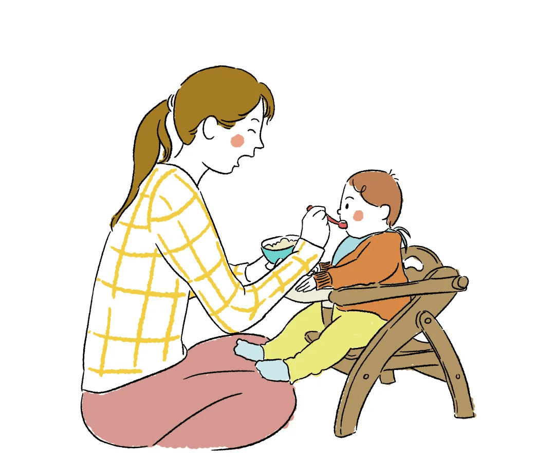 简而言之,就是一句话:不吃饭母慈子孝,一喂饭鸡飞狗跳.