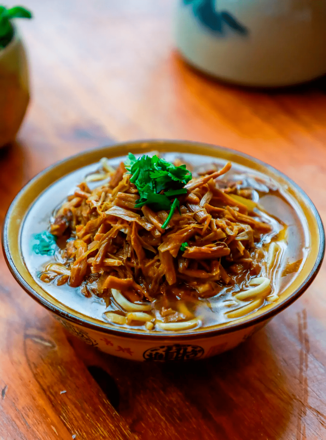 黄花牛肉面荣获2021鲁菜创新大赛枣庄赛区鉴评会第一名!