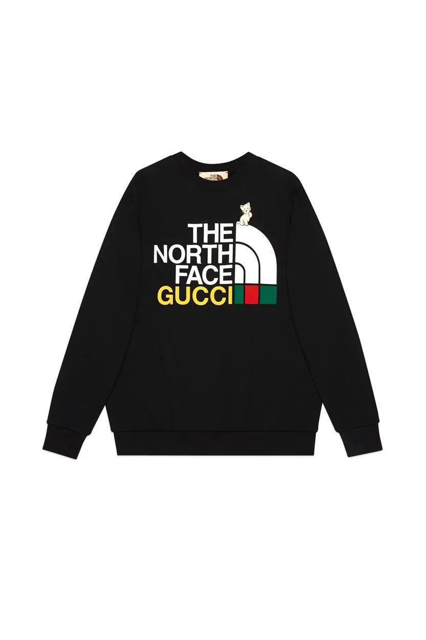 卫衣 年底重磅联名来了！Gucci x TNF 新一轮联名官图曝光！