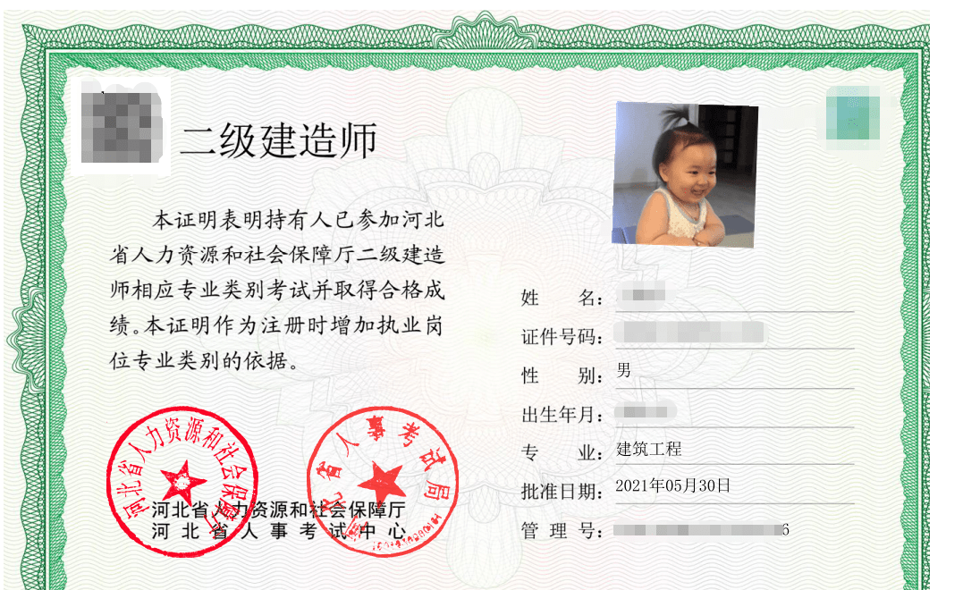 广东二建证书图片图片