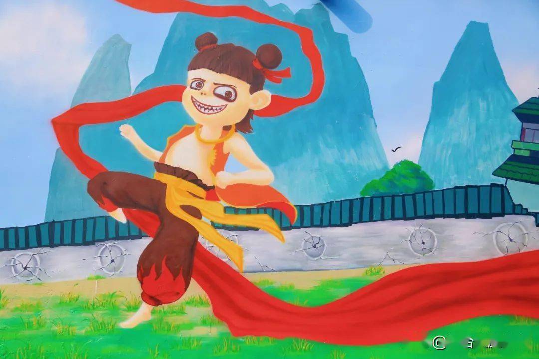 村里|烟台有个藏着童心的村子！童年记忆里的动画片，你看过多少?