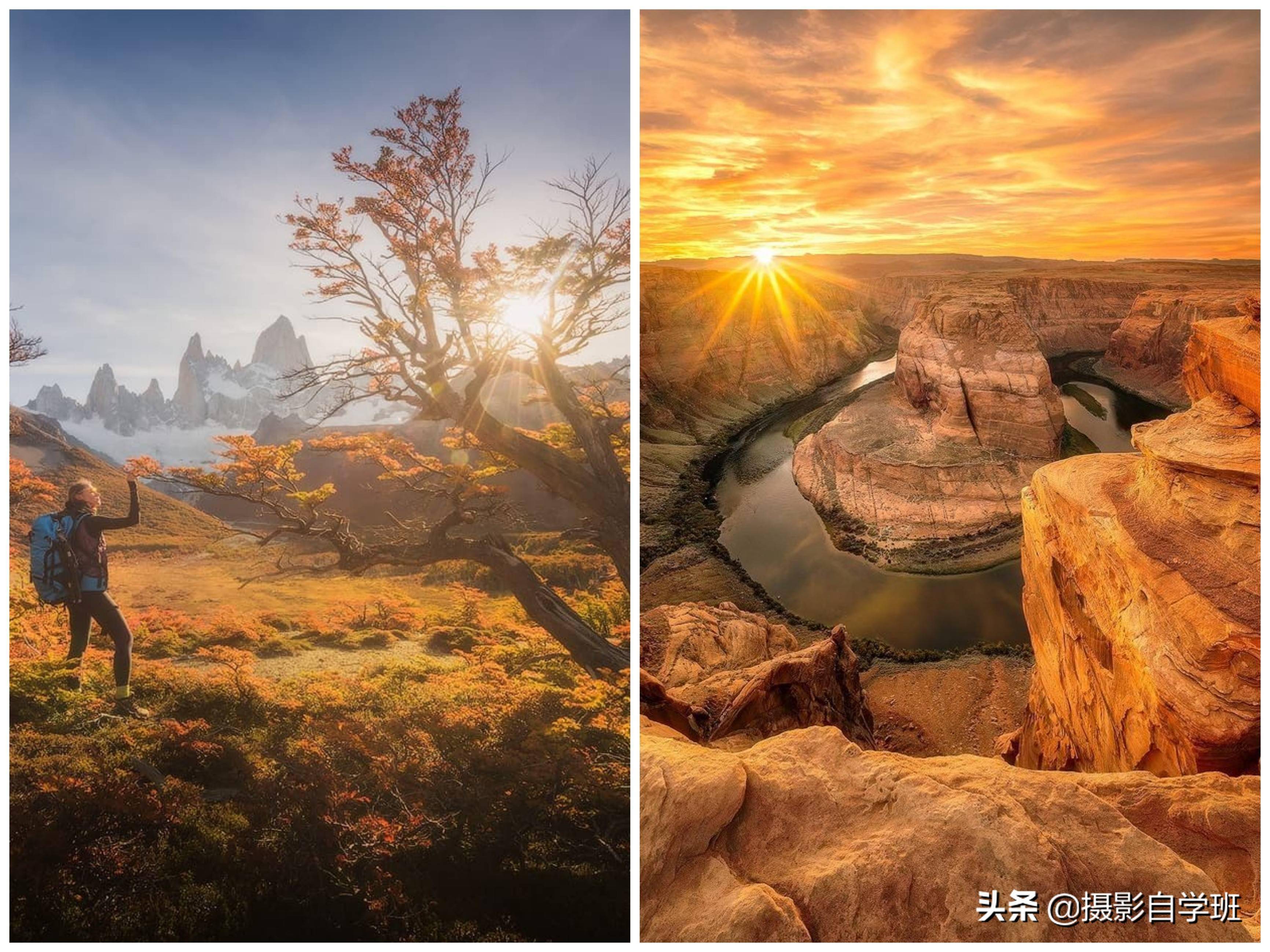 拍风景应该咋构图,这9个风光构图技巧,帮摄影新手把风景拍美_画面