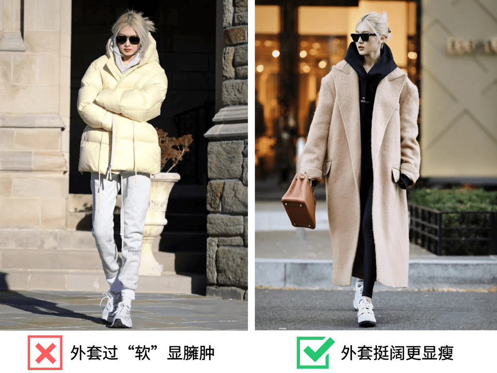 卫衣 大衣里面穿什么?成套穿=好看+高级!