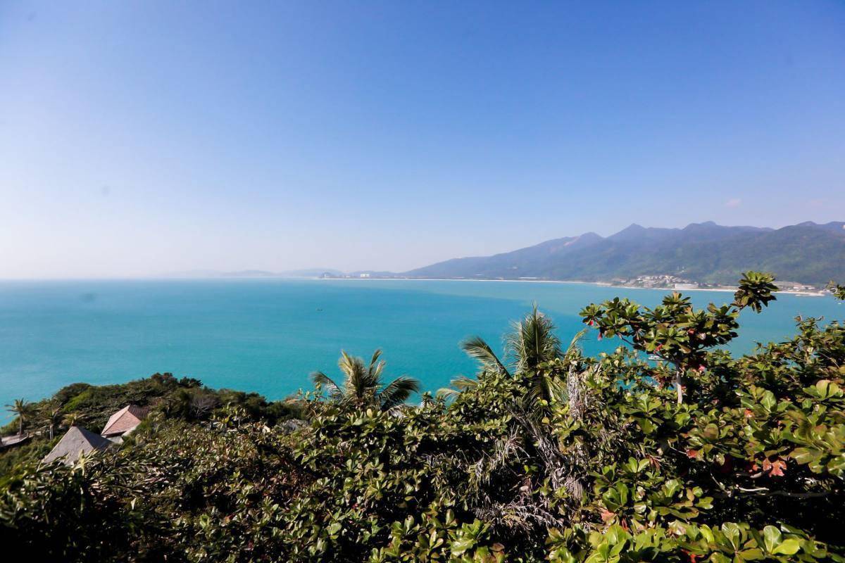 海南網媒行|一界兩片天 網媒記者走進海南分界洲島_潛水_分界線_氣候