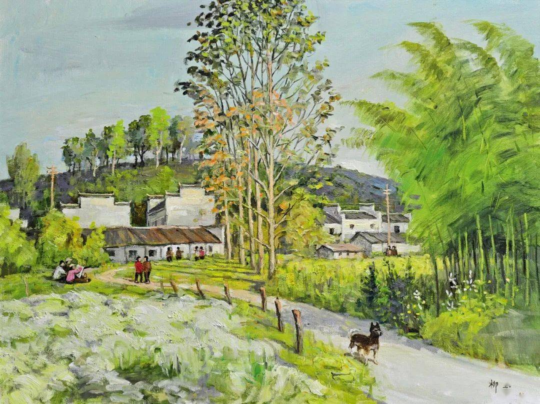 书画艺术1667期艺术名家邀请展柳玉油画作品赏析