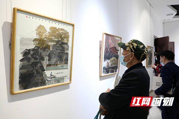 刘爱成|“山川无穷——谢惠钧美术作品展”在湖南衡阳开展