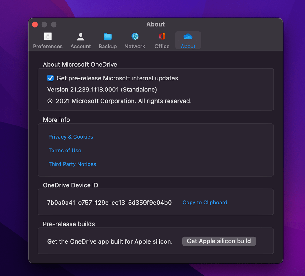 苹果|微软发布OneDrive ARM64预览版