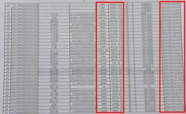 △银行卡部分流水经审讯，犯罪嫌疑人余某某表示，10月10日，其与侄子在上