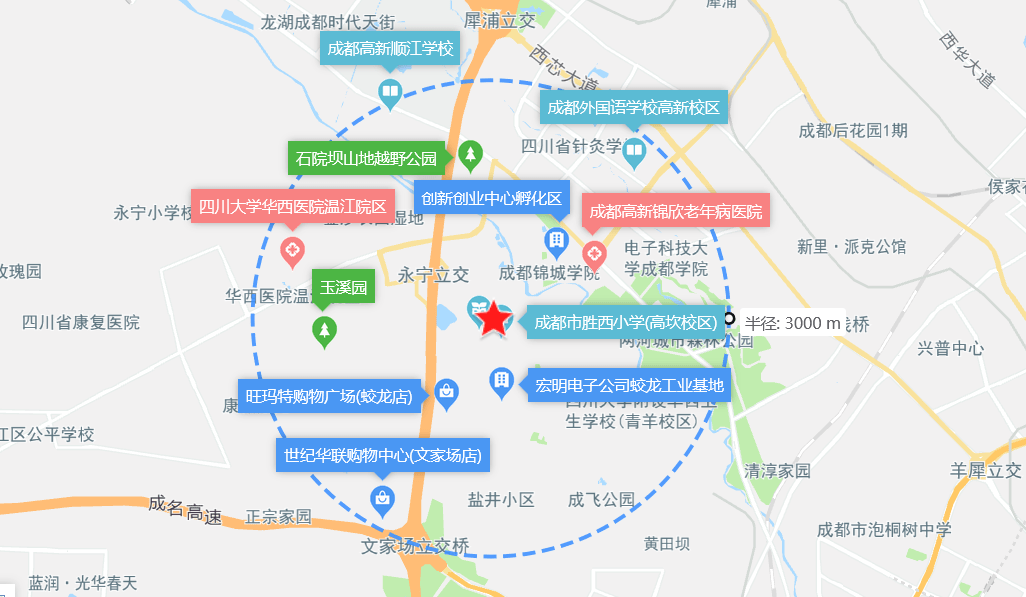 規劃建築面積:99119㎡建設用地面積:55066㎡地塊位置:青羊區文家街道