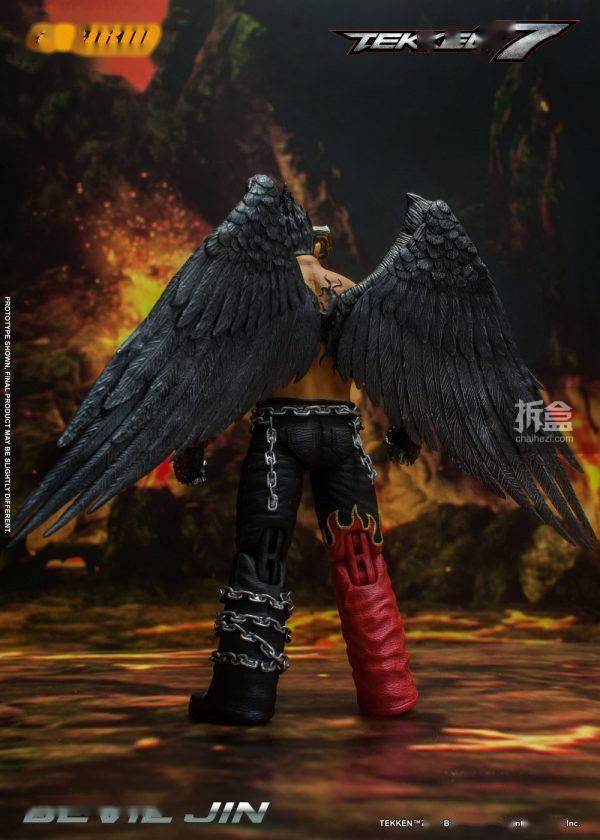 恶魔|STORM TOYS 铁拳7 DEVIL JIN 恶魔仁 风间仁 可动人偶