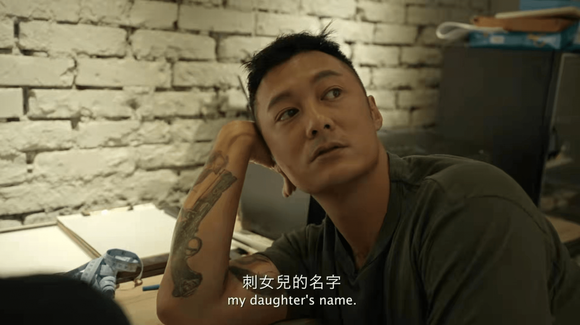 入行20年40岁余文乐大谈纹身背后的故事将姨妈的样子纹在身上