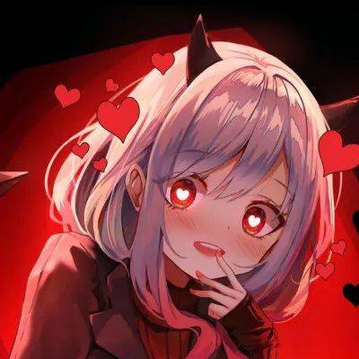 宝藏珍藏的男女生动漫头一眼爱上