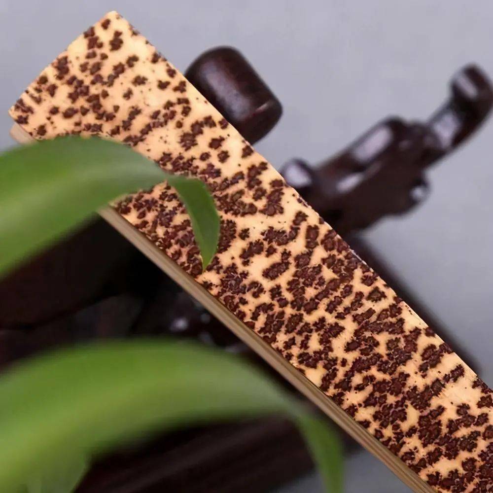 第七梅妃竹:也叫2号湘妃竹,它的花纹啊跟湘妃竹有那么一点点像,但是