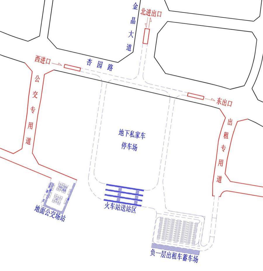 交通格局大变样淄博火车站北广场片区控制性规划正在公示