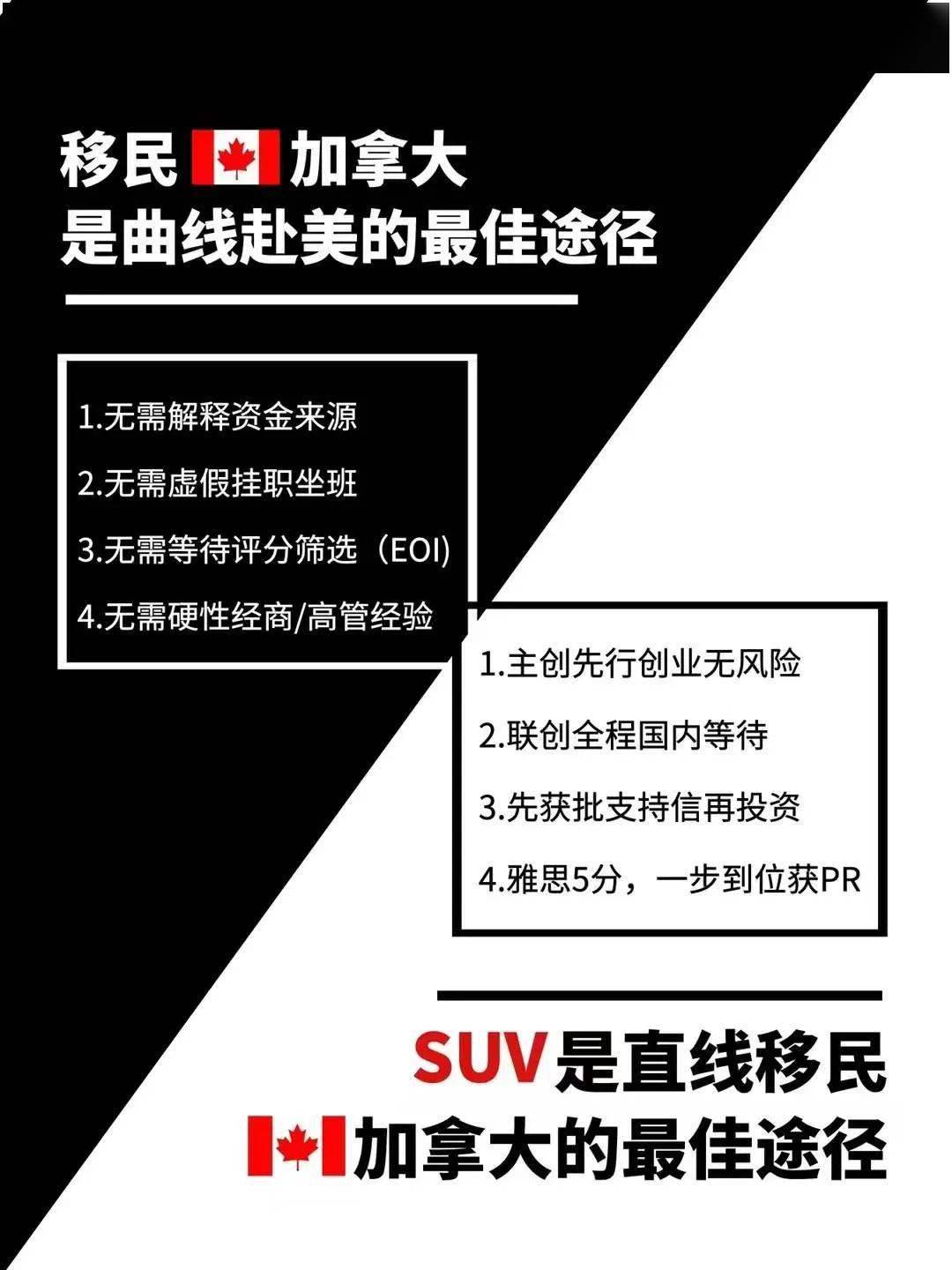 加拿大移民首选suv项目 最适合有点英语基础的中青年人 在国内等待绿卡 一步到位 全家移民 移民 中青年 绿卡 加拿大移民首选suv项目 最适合有点英语基础的中青年人 在国内等待绿卡 一步到位 全家移民 移民 中青年 绿卡