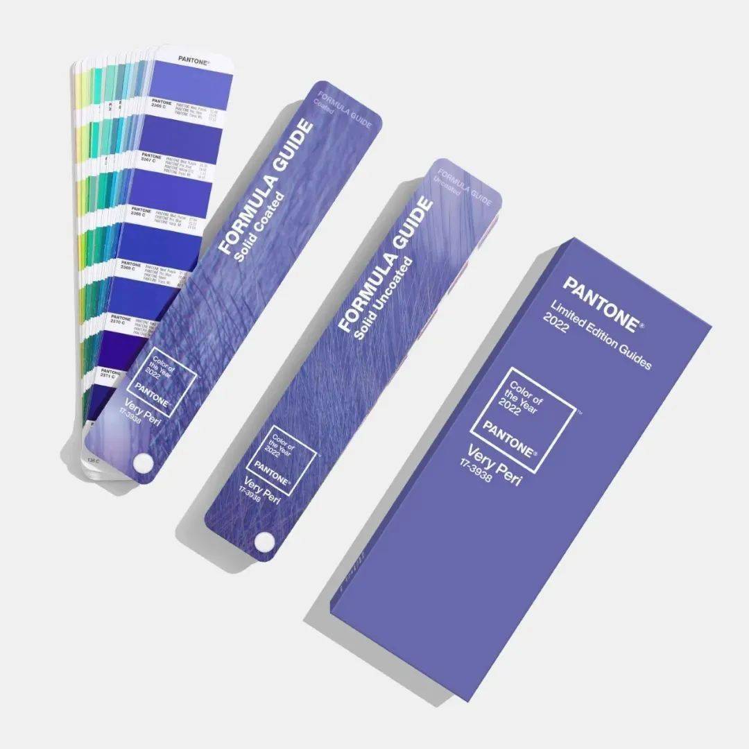 世界时 潘通 Pantone 发布2022年度代表色：Very Peri 长春花蓝