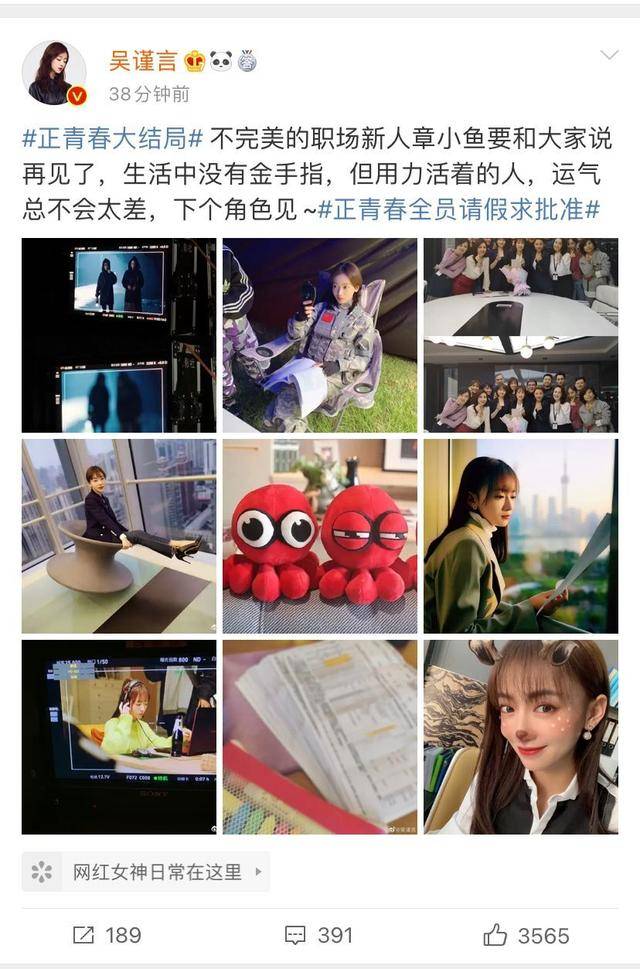 正青春收官评分43三大原因致口碑扑街吴谨言仅是其一