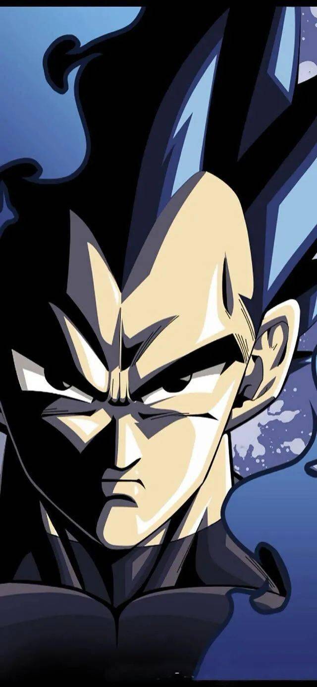 龙珠壁纸:贝吉塔的表情包_二次元_微信_公众