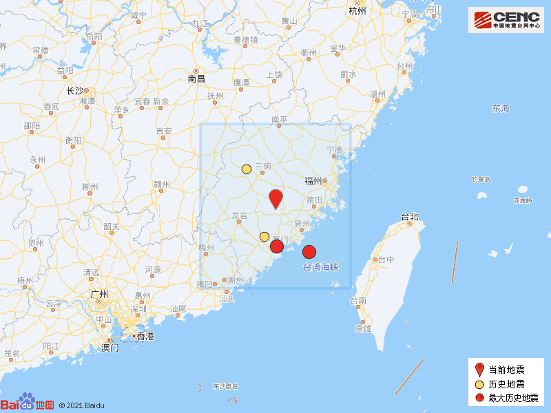 永春2.2級地震無明顯影響!_永春縣_震中_臺網