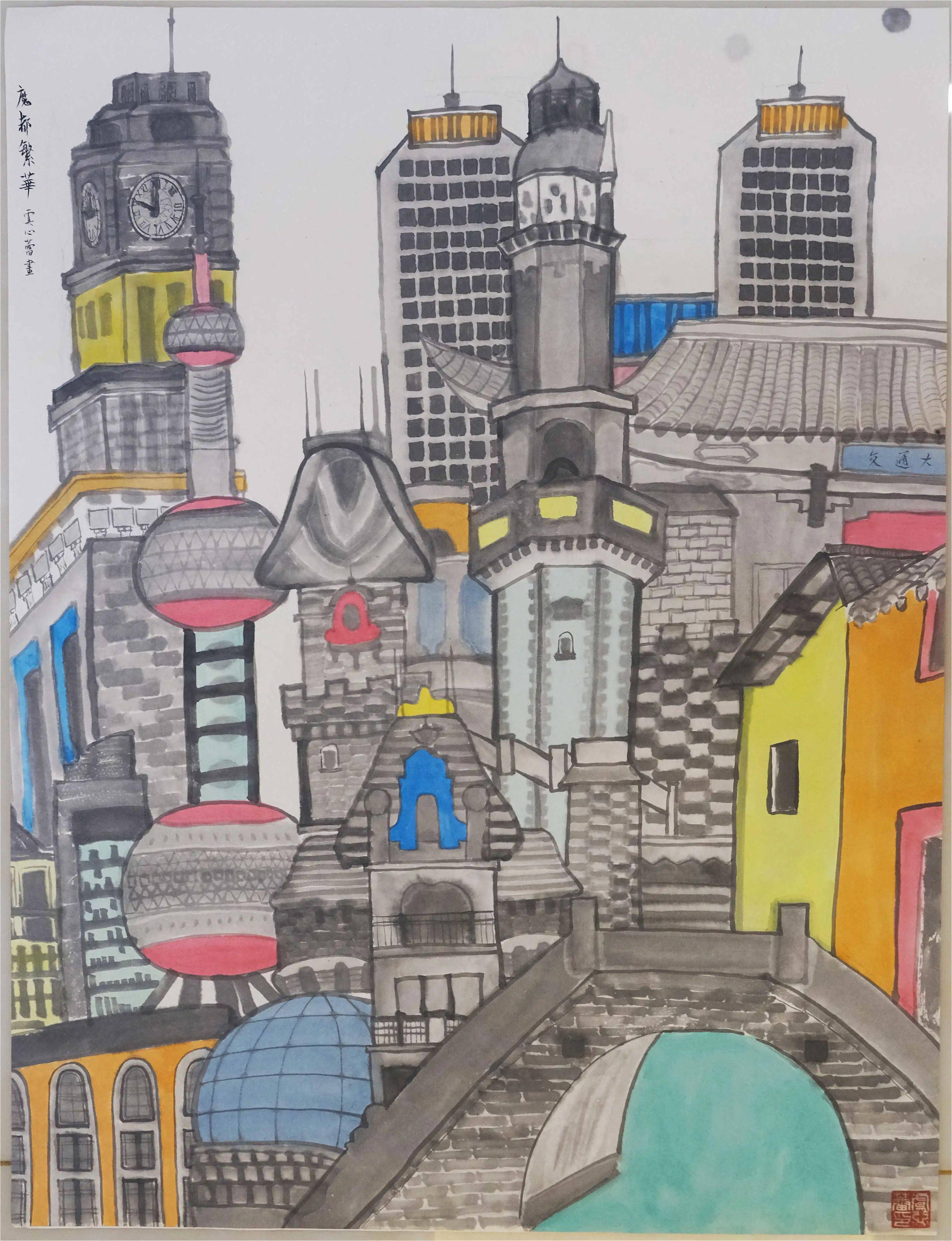 青浦区学子在"阳光天使杯"2021年上海市学生艺术作品展中喜获佳绩