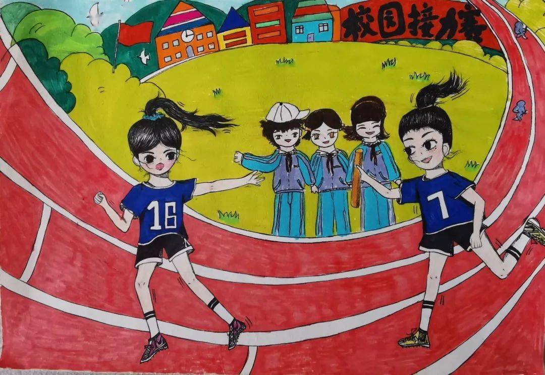 展校园生活绘七彩童年