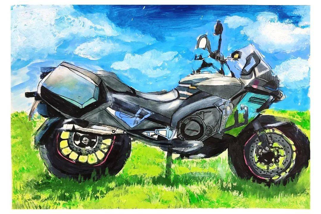 杰迪机车涂鸦彩绘大赛奖品多多快快参加