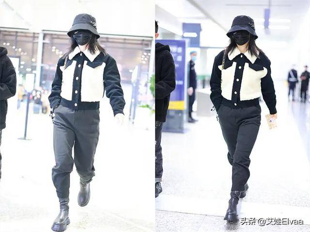 穿夹克配马丁靴赶机,拎名牌包出街回头率高_款式_造型_羊羔