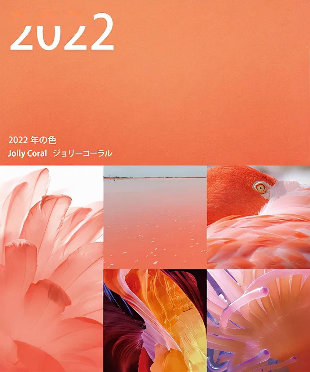 日本流行色协会也公布2022年度色了