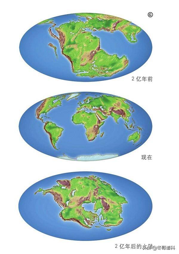 下一个超级大陆比邻泛古陆