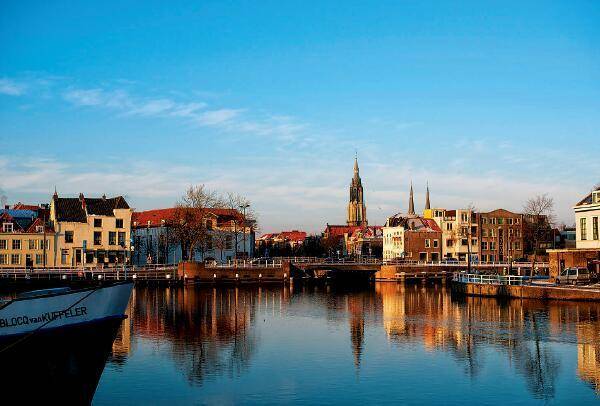 代尔夫特,维米尔和 荷兰青花瓷的故乡_het_小城_风景画