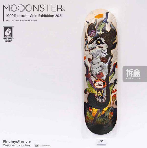 平面|MOOONSTERS – 1000Tentacles Solo Exhibition 2021