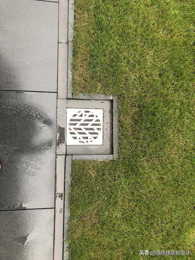 庭院景观设计:排水沟样式及细节处理_空间_造型_明排