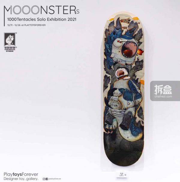 平面|MOOONSTERS – 1000Tentacles Solo Exhibition 2021