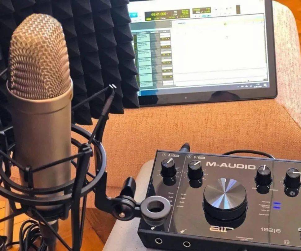 使用 m-audio air 192|6 进行【有声书】录制的那点事儿
