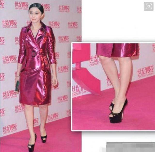 最喜欢穿驴蹄鞋的两位女星,她的鞋子却都丑出天际!_阿娇_范爷_什么