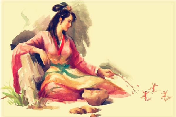 为什么中国神话中创造人类的是女神 而西方创造人类的是男神 女娲 娘娘 亚当