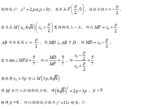 中点|高中数学丨圆锥曲线六大常考题型+解题方法+经典例题