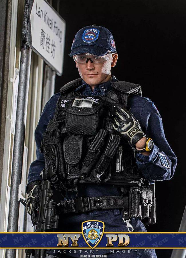 开箱] SoldierStory 纽约市警局NYPD - ESU “TACTICAL ENTRY TEAM”_搜狐网