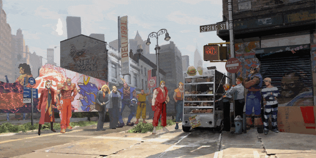 《街头霸王》场景中到底隐藏多少秘密,一个场景就有十个梗_博迪_人物