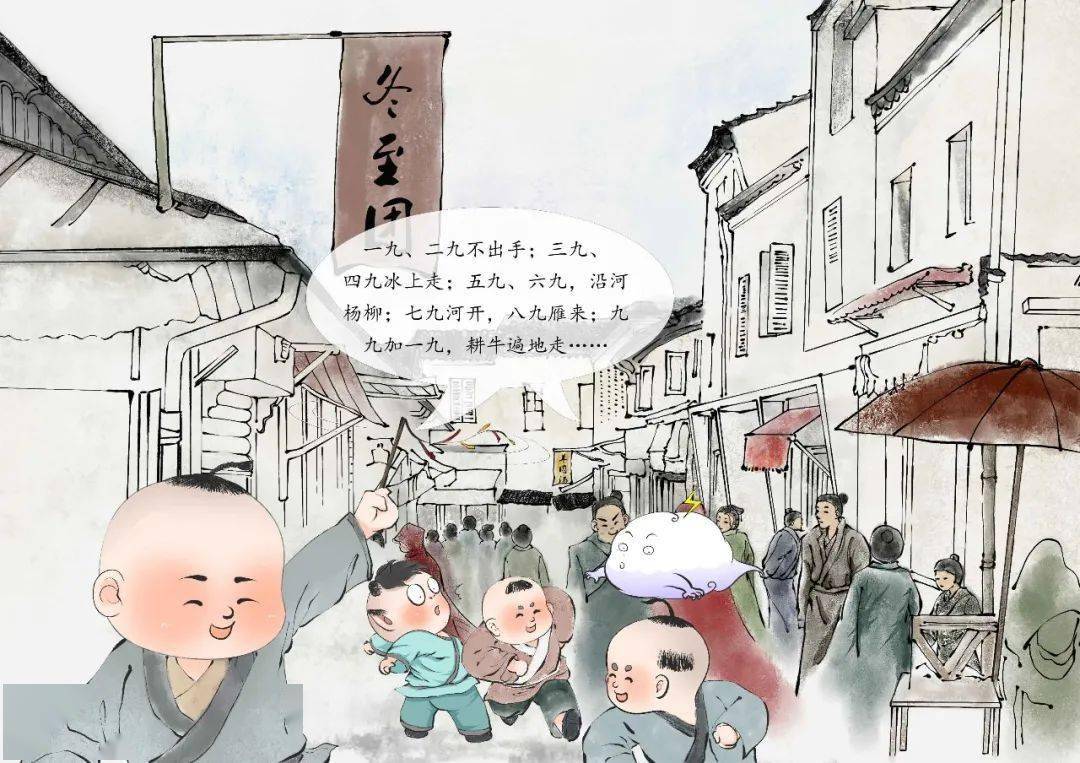 二十四节气之画说冬至