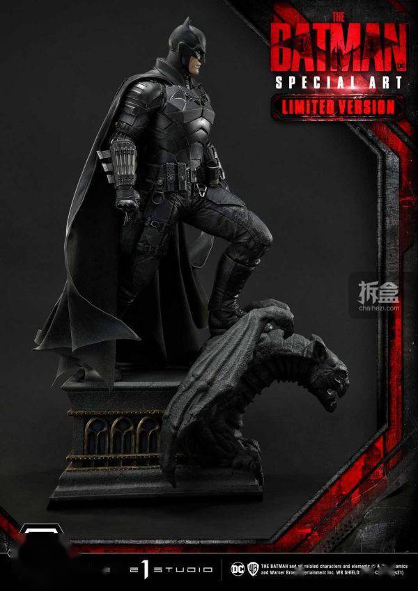 蝙蝠侠PRIME 1 STUDIO 1/3 2022电影 THE BATMAN 蝙蝠侠雕像