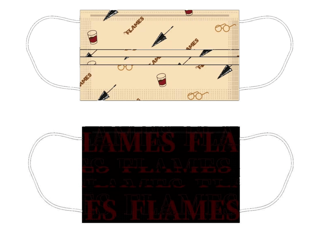 3元/个小火焰主题口罩加绒内里,更适合冬季150元/件小火焰定制卫衣1.