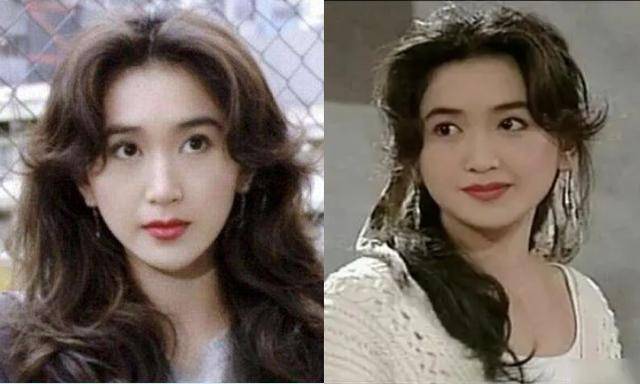 三十年过去了,温碧霞在火玫瑰的"海潮"发型,到现在依然不过时_刘海