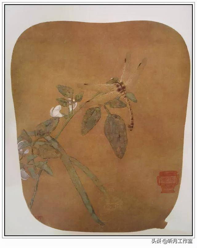 五代时期绘画大师徐熙、黄筌体异以及花鸟十七幅绘画作品赏析_珍禽_绢本_人物画