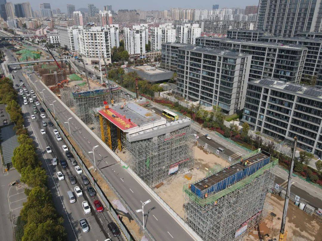 合肥畅通南二环主线高架桥初现芳容
