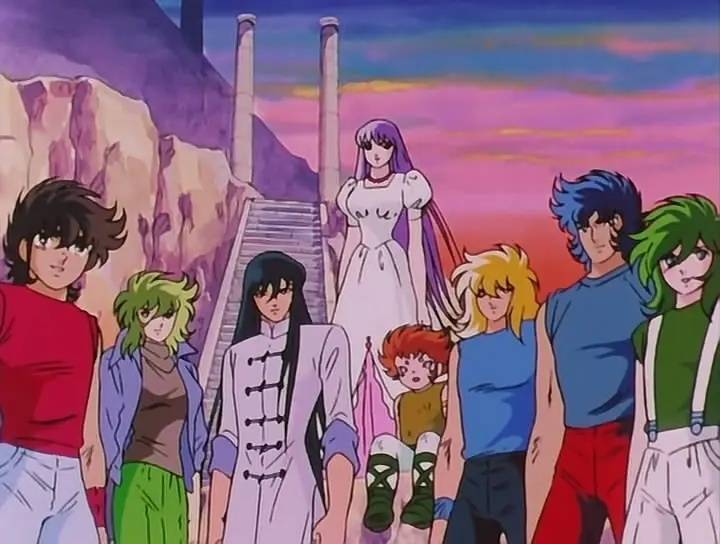 日本漫画家车田正美于80年代创作了人气漫画 圣斗士星矢 战斗 青铜圣斗士 雅典娜