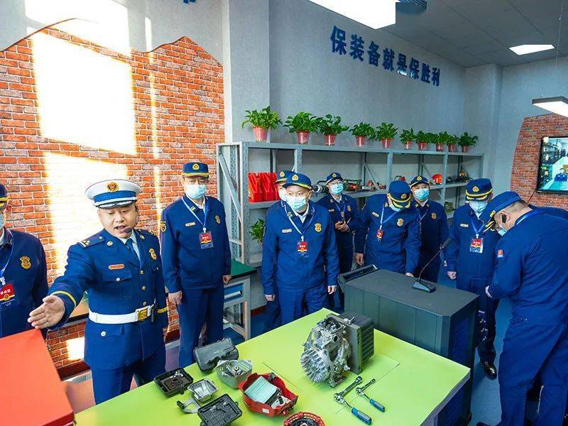 为战而生向战而行辽宁省消防救援总队召开后勤正规化建设现场会