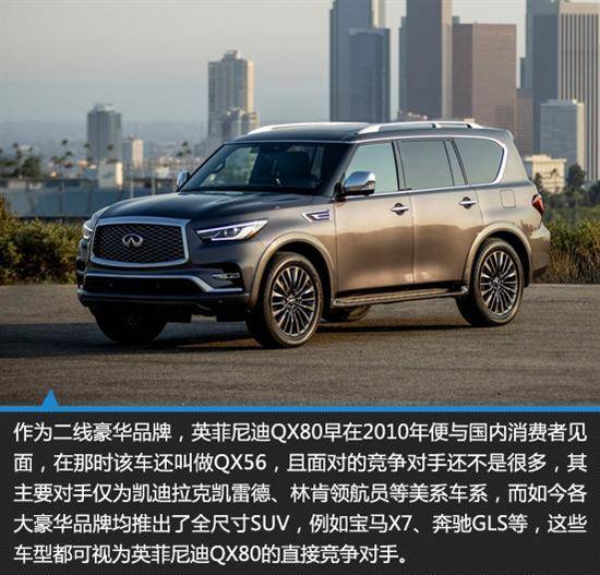 更精致的壮汉新款英菲尼迪qx80新车图解