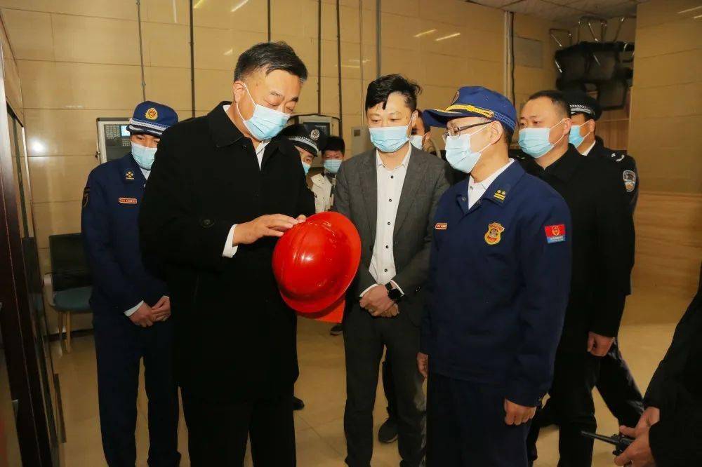 淮南市副市长市公安局局长晁友福带队督导冬春火灾防控工作