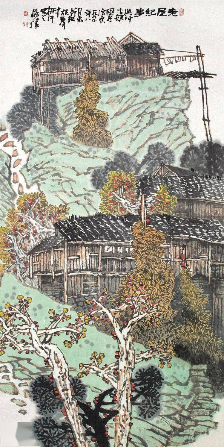 黄格胜国画名家山水画作品欣赏